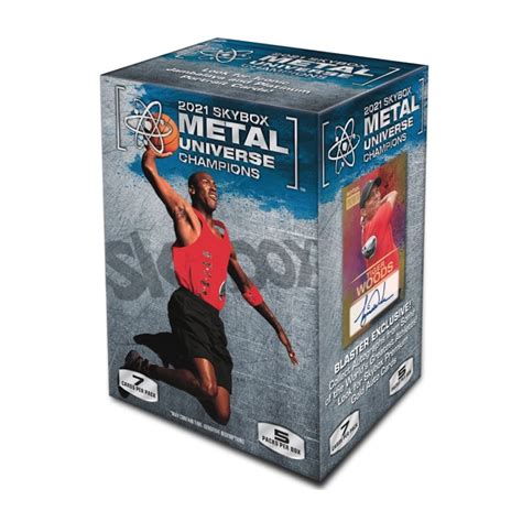 2021 skybox metal universe blaster box|metal skybox champions.